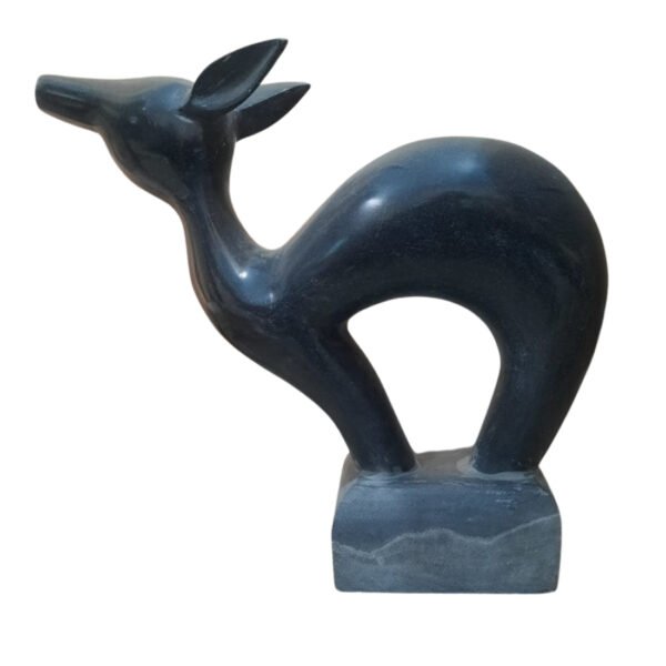 Animal-Shaped Marble Sculpture – Outdoor Stone Wildlife Decor
